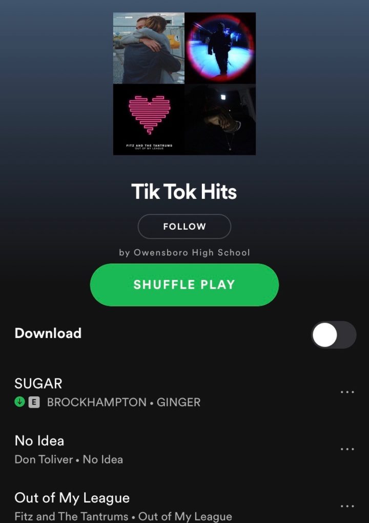 A Tik Tok Playlist For All Your Feels