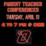 Parent Teacher Conference – Thursday, April 13